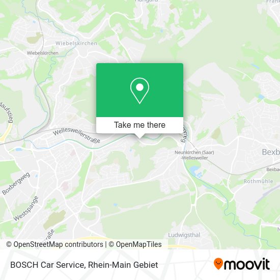 Карта BOSCH Car Service