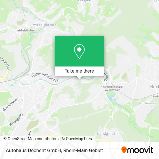 Карта Autohaus Dechent GmbH