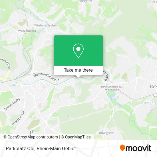 Карта Parkplatz Obi