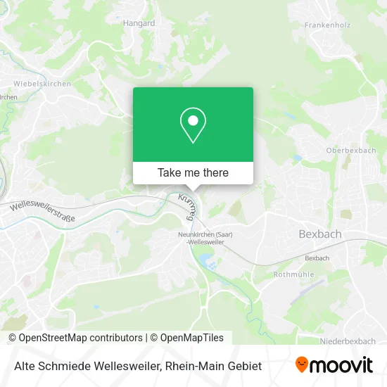 Карта Alte Schmiede Wellesweiler