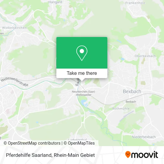 Карта Pferdehilfe Saarland