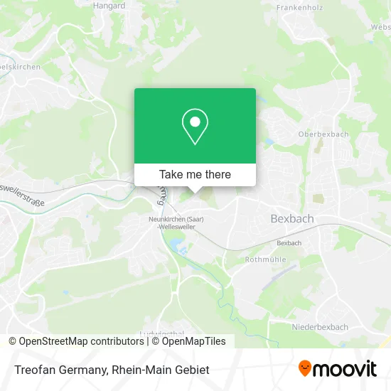 Карта Treofan Germany