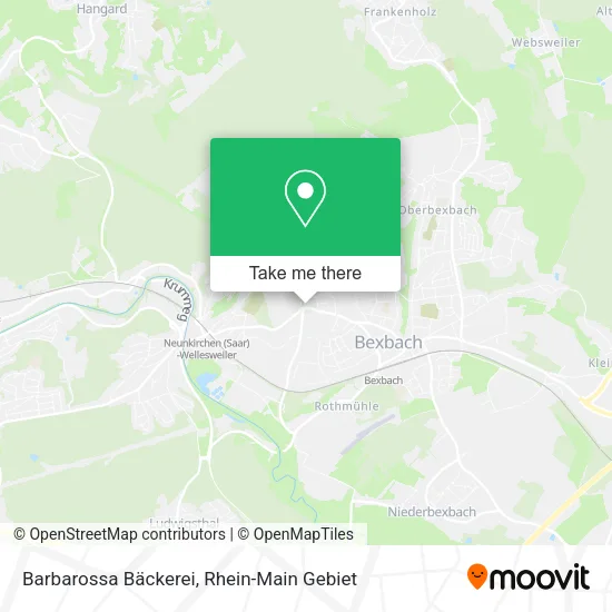 Карта Barbarossa Bäckerei