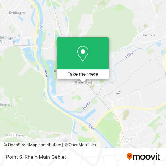 Point S map