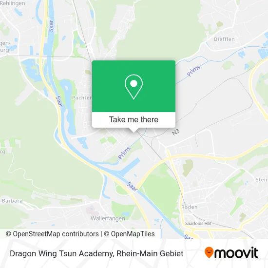 Карта Dragon Wing Tsun Academy