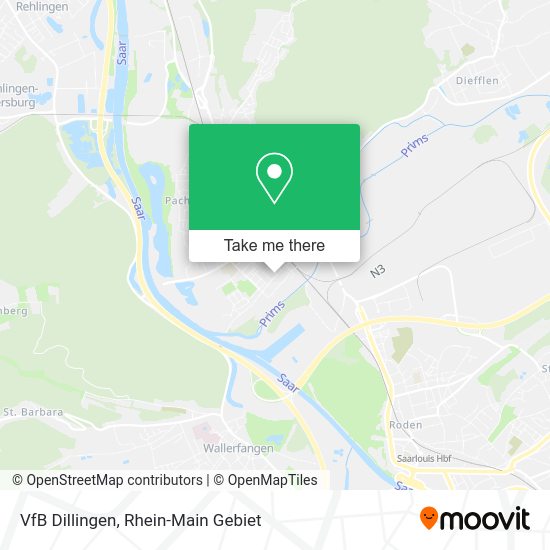 Карта VfB Dillingen