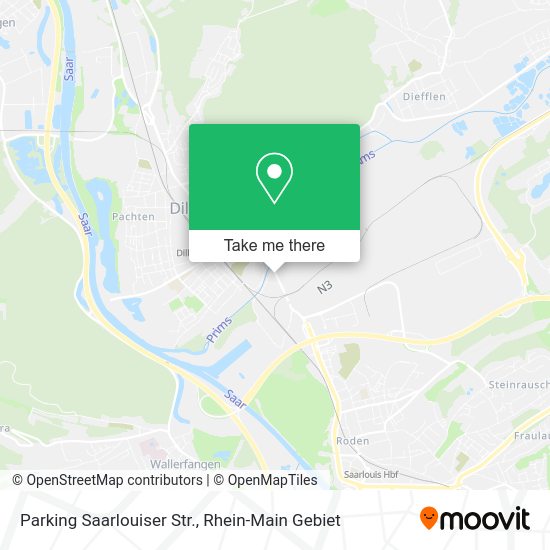 Карта Parking Saarlouiser Str.