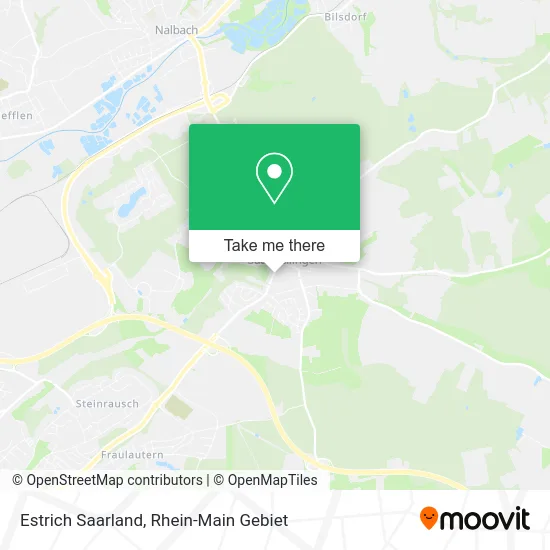 Карта Estrich Saarland