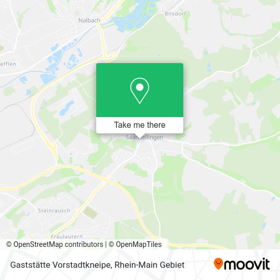 Карта Gaststätte Vorstadtkneipe