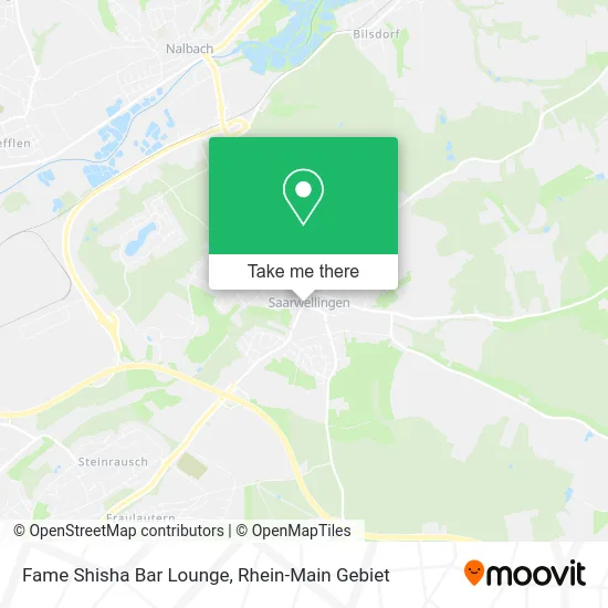 Карта Fame Shisha Bar Lounge