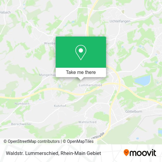 Карта Waldstr. Lummerschied