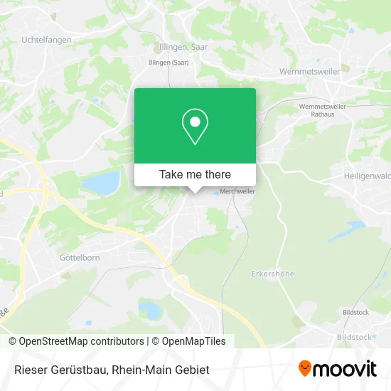 Карта Rieser Gerüstbau