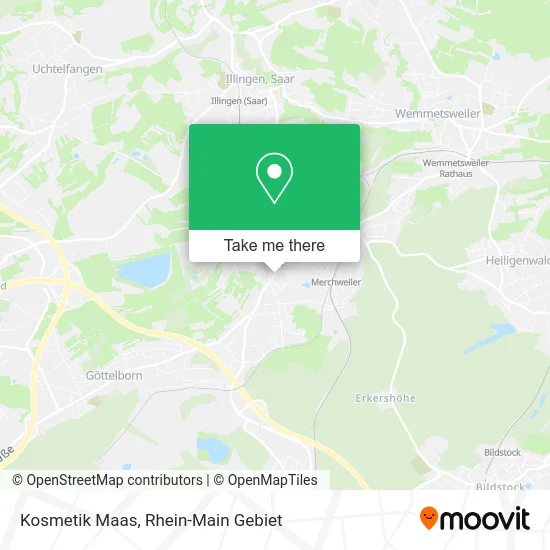Карта Kosmetik Maas