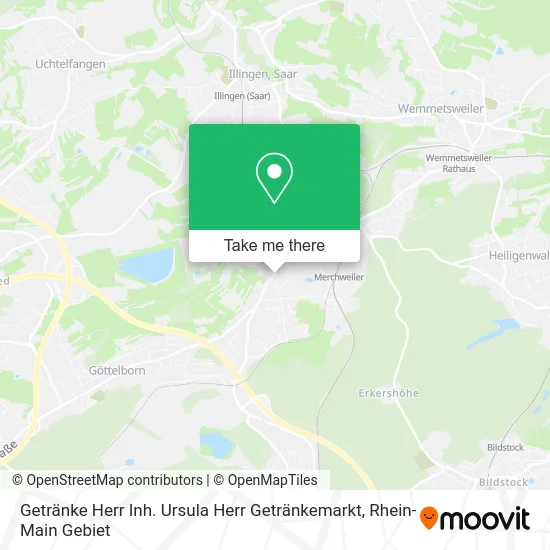 Карта Getränke Herr Inh. Ursula Herr Getränkemarkt