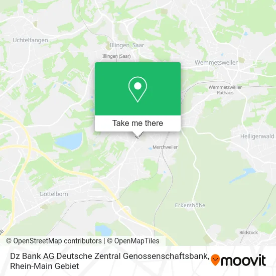 Карта Dz Bank AG Deutsche Zentral Genossenschaftsbank