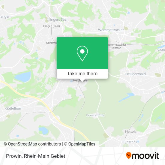 Карта Prowin