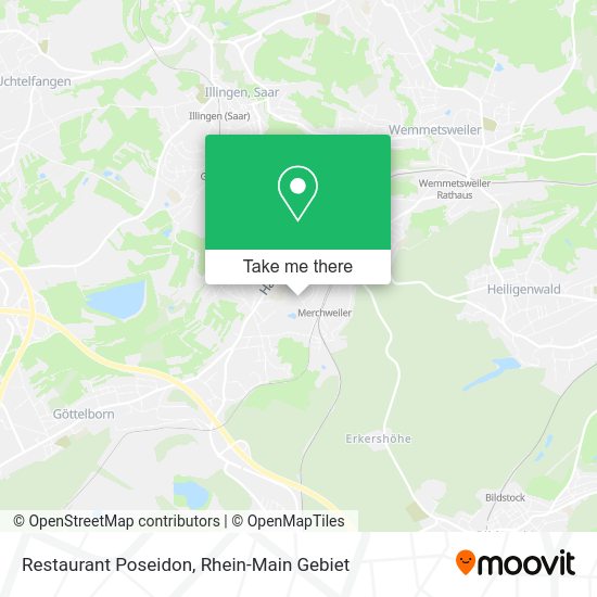 Карта Restaurant Poseidon