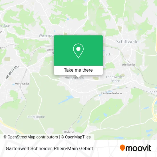 Карта Gartenwelt Schneider