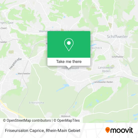 Карта Friseursalon Caprice