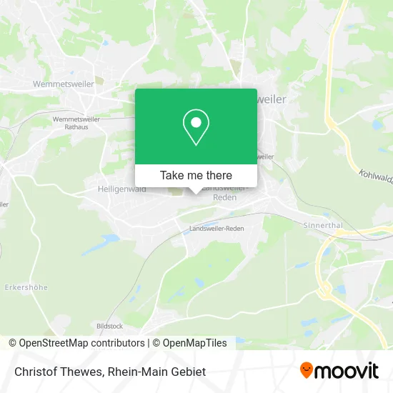 Карта Christof Thewes