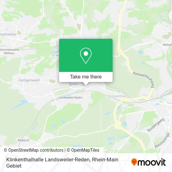 Карта Klinkenthalhalle Landsweiler-Reden