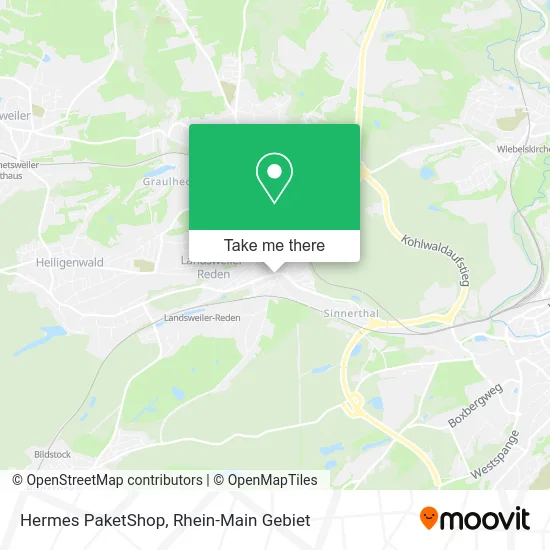 Карта Hermes PaketShop