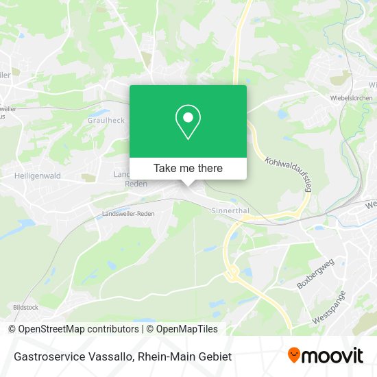 Карта Gastroservice Vassallo
