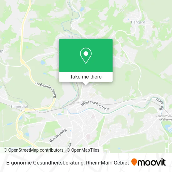 Карта Ergonomie Gesundheitsberatung