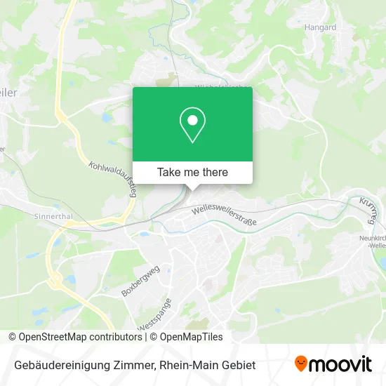 Карта Gebäudereinigung Zimmer