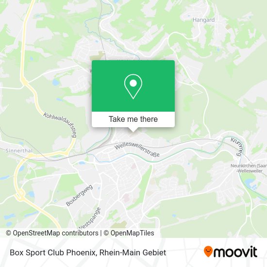 Карта Box Sport Club Phoenix