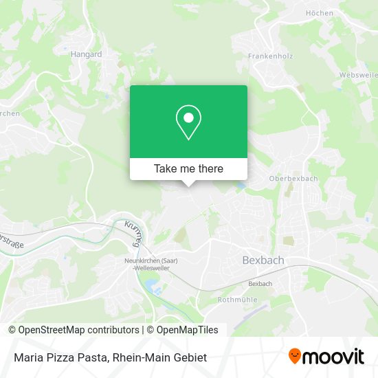 Карта Maria Pizza Pasta