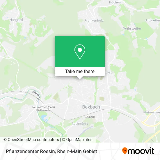 Карта Pflanzencenter Rossin