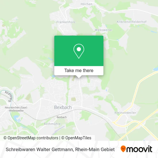 Карта Schreibwaren Walter Gettmann