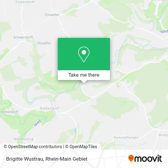 Brigitte Wustrau map