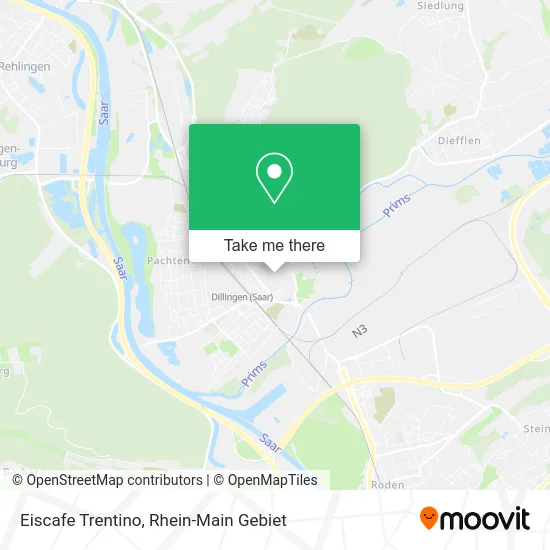 Карта Eiscafe Trentino