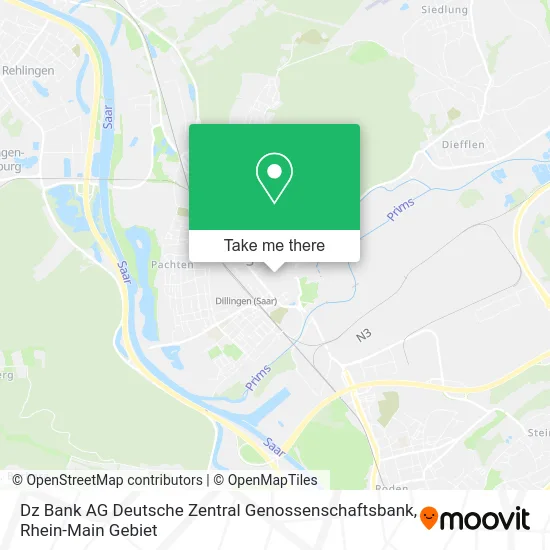 Карта Dz Bank AG Deutsche Zentral Genossenschaftsbank