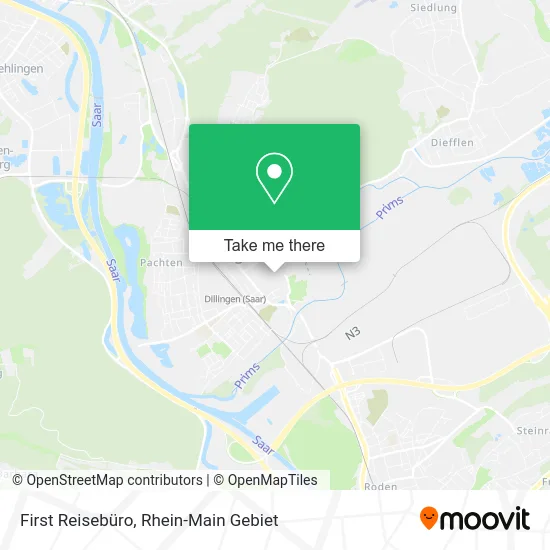 Карта First Reisebüro