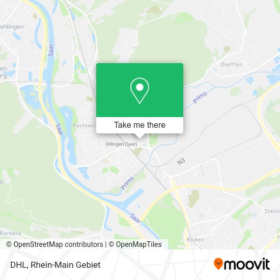 Карта DHL