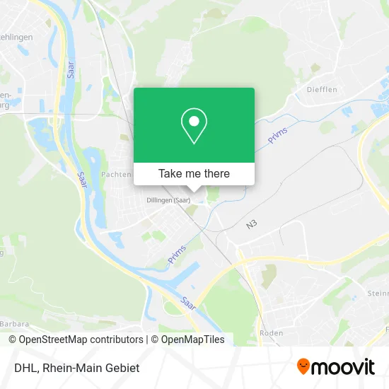 Карта DHL