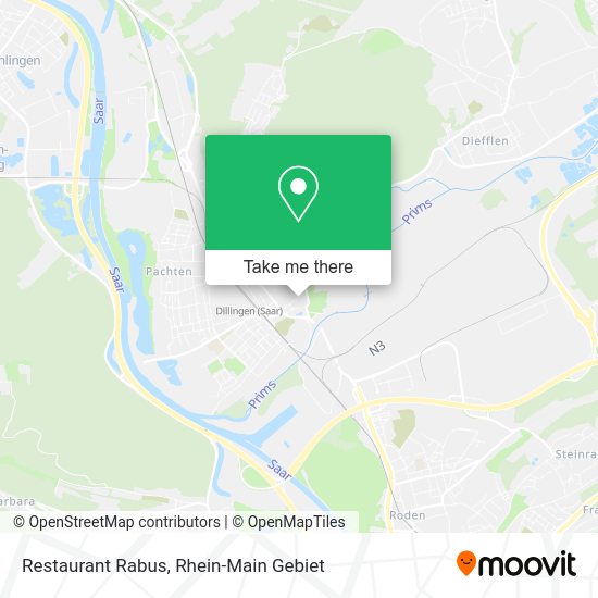 Карта Restaurant Rabus