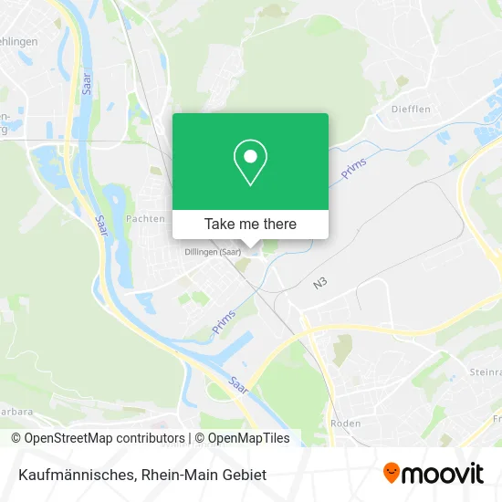 Карта Kaufmännisches