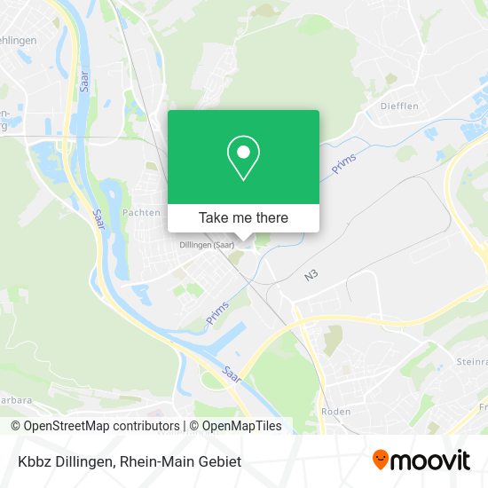Карта Kbbz Dillingen