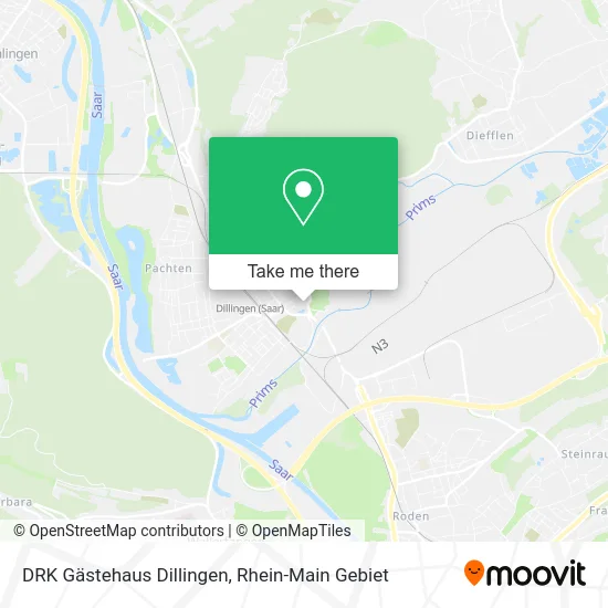 Карта DRK Gästehaus Dillingen