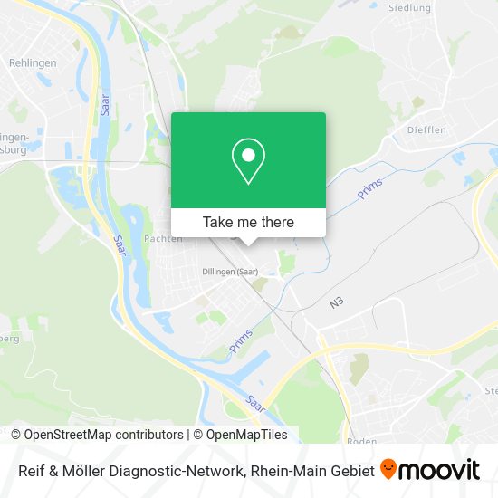 Карта Reif & Möller Diagnostic-Network