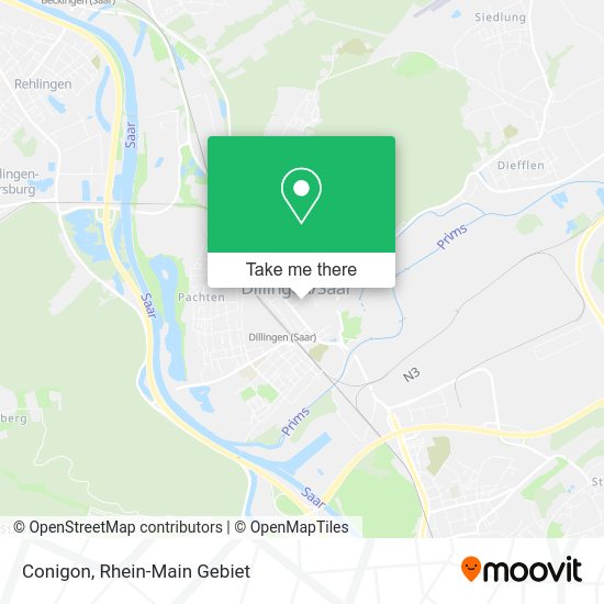 Карта Conigon