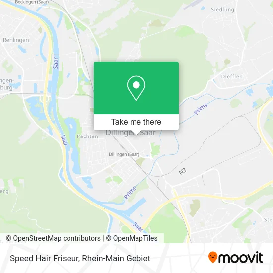 Карта Speed Hair Friseur