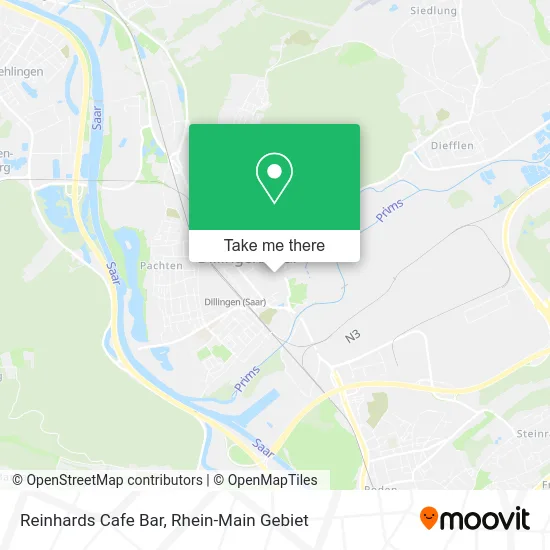 Карта Reinhards Cafe Bar