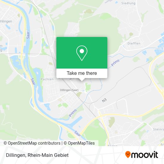 Карта Dillingen