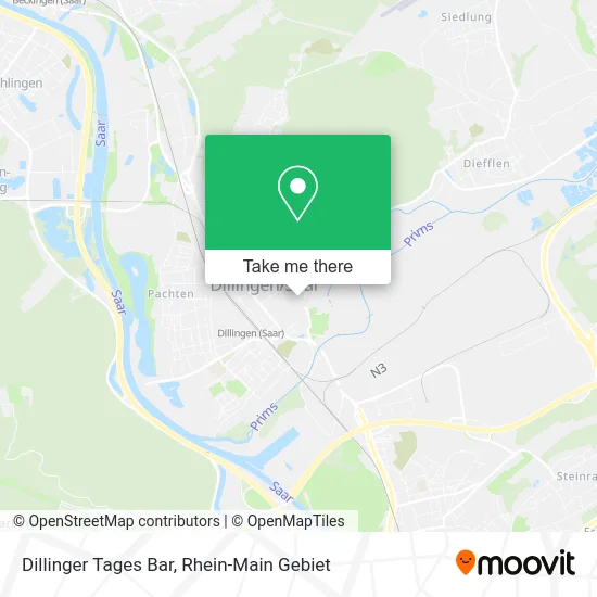 Карта Dillinger Tages Bar