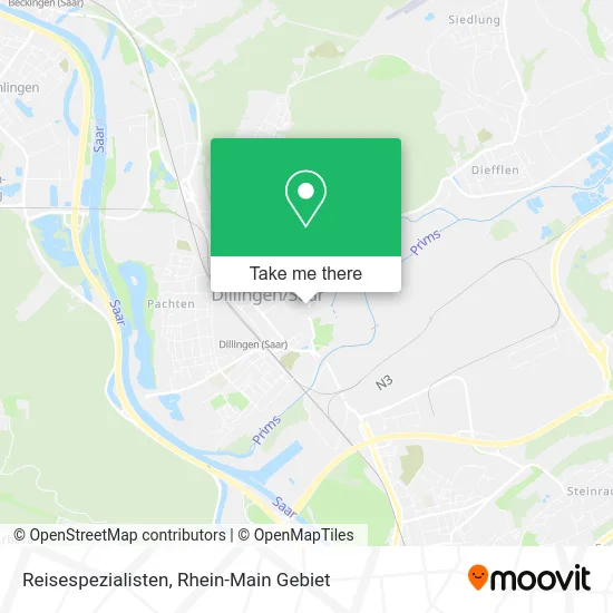 Карта Reisespezialisten